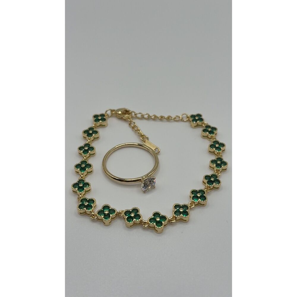 conjunto chapado en oro de alta calidad